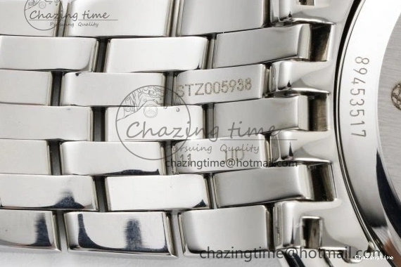 0319 De Ville SS TWF 1:1 Best Edition Silver Dial on SS Bracelet MIYOTA Practical 7836